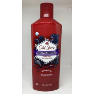 Old Spice NIGHTPANTHER Shampoo Cleans Hair Drop Kicks Odor Retired‎ 13.5oz New‌